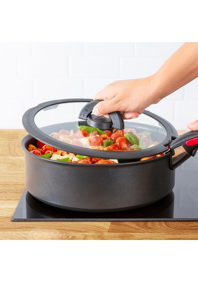 Ingenio Cam Kapak - 24cm Çok Renkli
