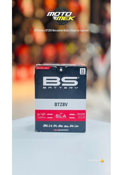 Bs Battery Btz8v Sla Motosiklet Aküsü Ytz8v