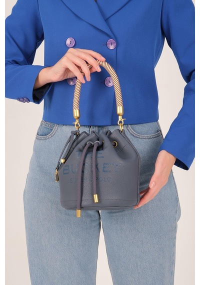 Silver Polo Sp1248 Kadın Omuz Çantası Mini Rolax Mavi-mavi