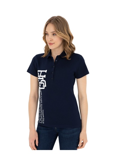 U.S. Polo Assn. Kadın Polo Yaka Tişört 1831928 Lacivert