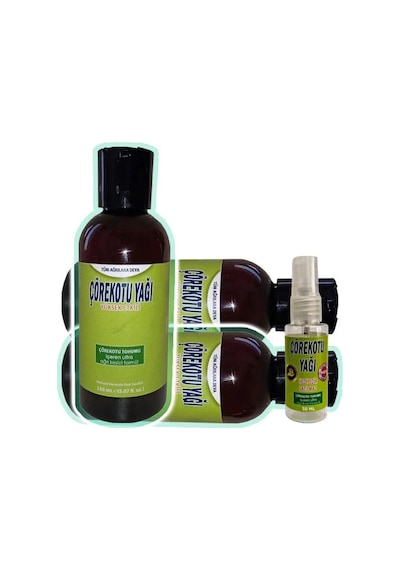 Çörek Otu Mesaj Bakım Yağı 3x150 Ml+çörek Otu 30 Ml Yağ İle Diğer