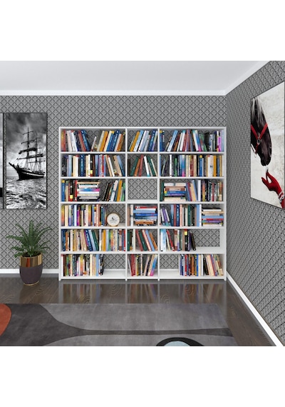 Kenzlife Kitaplık Süper Ga 180 200 19 Byz 6 Katlı 3 Bölme Çift Bölme Opsiyonlu Ofis Mutfak Banyo Dolabı Arkalıksız Çok Renkli Kenzlife Kitaplık Süper Ga 180 200 19 Byz 6 Katlı 3 Bölme Çift Bölme Opsiyonlu Ofis Mutfak Banyo Dolabı Arkalıksız Çok Renkli