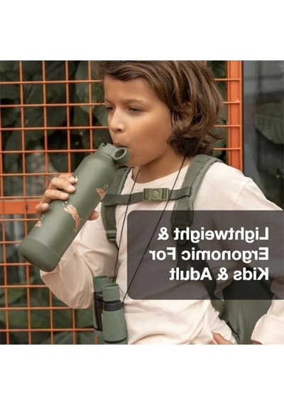 750 Ml Kapasiteli 3 Katmanlı Paslanmaz Çelik Termos Seti Açık Beyaz