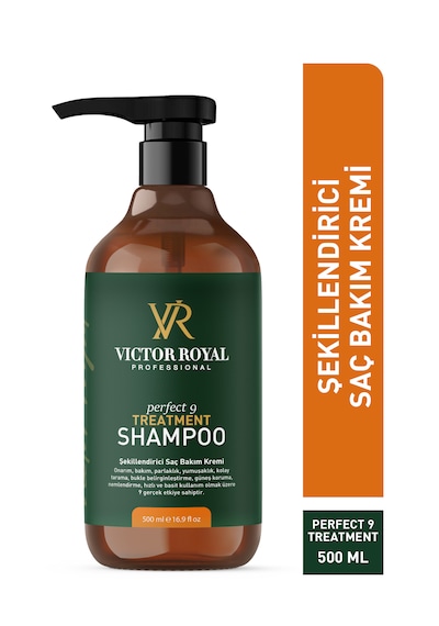 Victor Royal Bukle Belirginleştirici Kıvırcık Ve Dalgalı Saçlar Için Durulanmayan Saç Kremi 500 Ml
