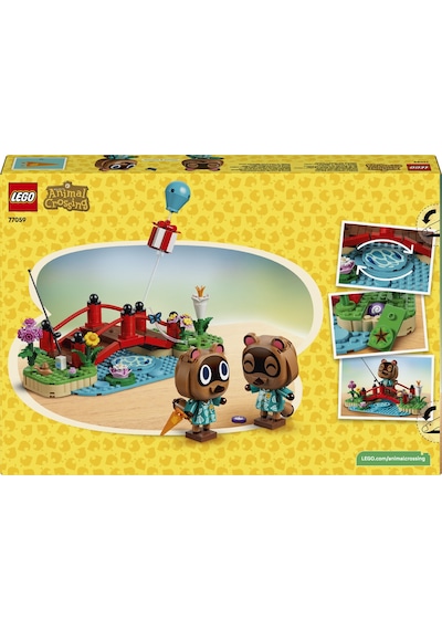 LEGO® Animal Crossing™ Timmy ve Tommy’nin Eğlenceli Günü 77059 - 10+ Yaş için Aksesuarlar İçeren Oyuncak Yapım Seti (513 Parça)