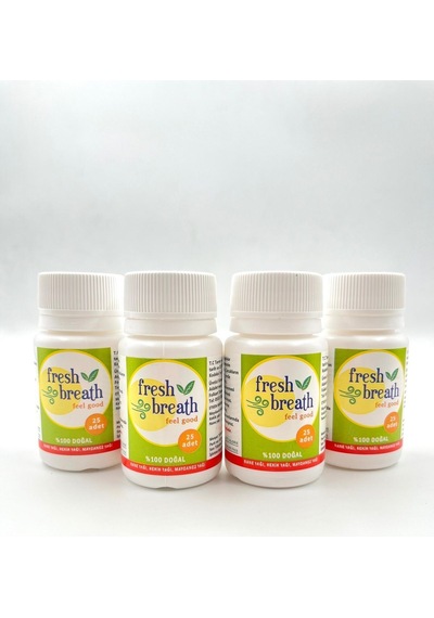 Fresh Breath Ağız Kokusu Önleyici Nefes Temizleyici 4 x 25'li