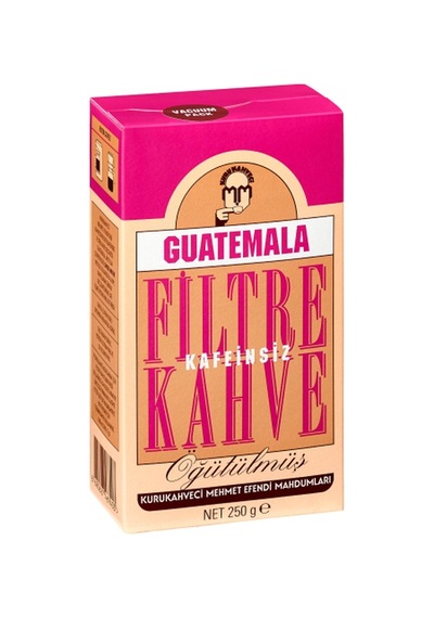 Kurukahveci Mehmet Efendi Kafeinsiz Guatemala Filtre Kahve 250gr 4'li Paket