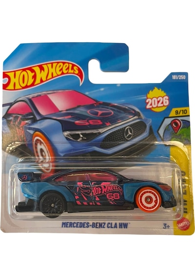 Hotwheels Mercedes - Benz Cla Hw Hw Euro Mavi - Pembe