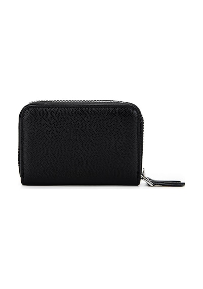 Tamer Tanca Unisex Hakiki Deri Siyah Havyar Cüzdan Cuzdan 1039 222 Erk Czdn Sk24-25 Sıyah Hvyr Siyah