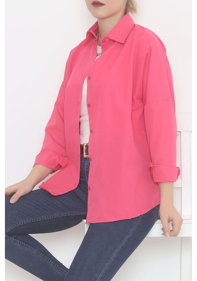 Bensu Store - Salaş Gömlek Fuşya - 293.1247. 001