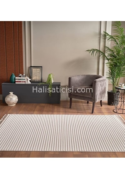 Gümüşsuyu Halı Deco Alvin 12612 Krem
