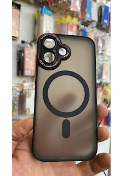 Apple iPhone Uyumlu 16 Kamera Korumalı Mat Magsafe Wireless Şarj Destekli Renkli 45647