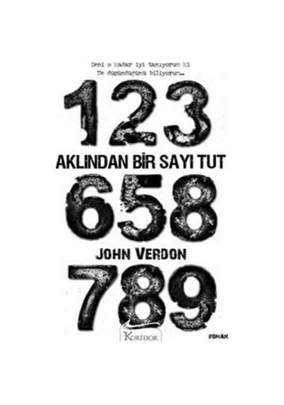 Aklından Bir Sayı Tut John Verdon 9786054188710