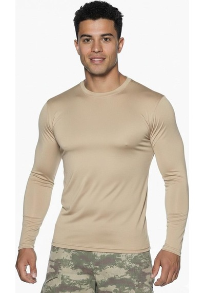Astrid T Özel Üretim İçlik Seçeneği Hava Alan Ter Tutmayan Single Sword Uzun Kol Microfiber T-shirt - Tişört Diğer