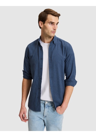 Pierre Cardin İndigo Slim Fit Uzun Kollu Gömlek 50333841-vr028
