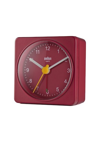 Braun Bc02r Kırmızı Klasik Seyahat Analaog Alarmlı Masa Saati Brn.bc02r