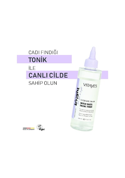 Vitayes Gözenek Sıkılaştırıcı ve Akne Karşıtı Canlandırıcı Tonik 200 ML