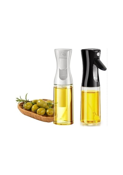 Şişe Mutfak Sosluk Sirkelik Su Püskürtücü Şık Tasarım Dekoratif Tabancalı Spreyli Cam Şişe 200 Ml