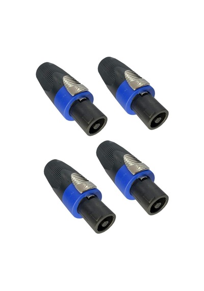 Hepa Merz SFC-SPK4-4X Speakon Konnektör 4 Pinli (4 ADET)