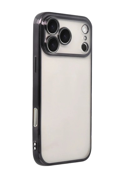 Apple İphone 17 Pro Max Razer Lensli Silikon - Siyah