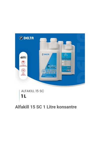 Alfakill 15 Sc 1 Litre Konsantre Böcek İlacı Ve Haşere Tahtakurusu İlacı