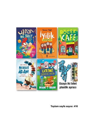 Uzaya İki Bilet İyilik Şampiyonası Böcek Kafe Nohut Adam Ekrana Sığmayan Macera