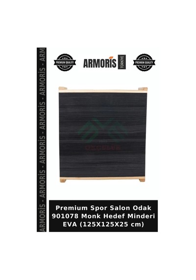 Premium Spor Salon 901078 Monk Hedef Minderi Eva 125x125x25 Cm Çok Renkli
