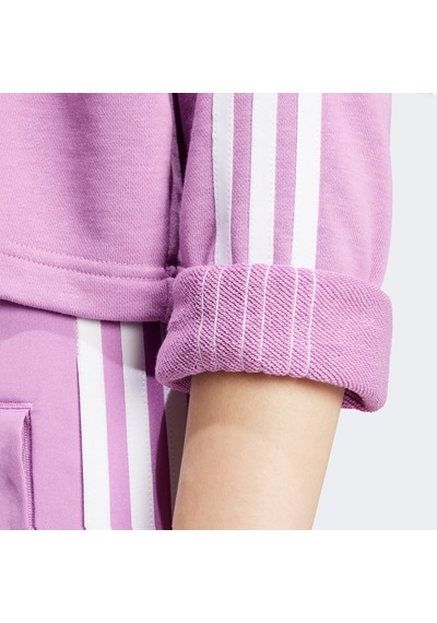 Adidas Adicolor 3-stripes Kadın Mor Hoodiedüzıy4677