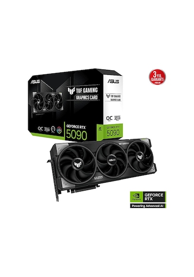 Asus Tuf Rtx5090 O32g Gamıng Rtx 5090 32gb Geforce Rtx 5090 32 Gb Ekran Kartı