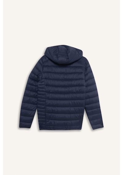 Defacto Su Geçirmez Slim Fit Dar Kesim Kapüşonlu Fermuarlı Şişme Mont N4661az25aunv175 Lacivert