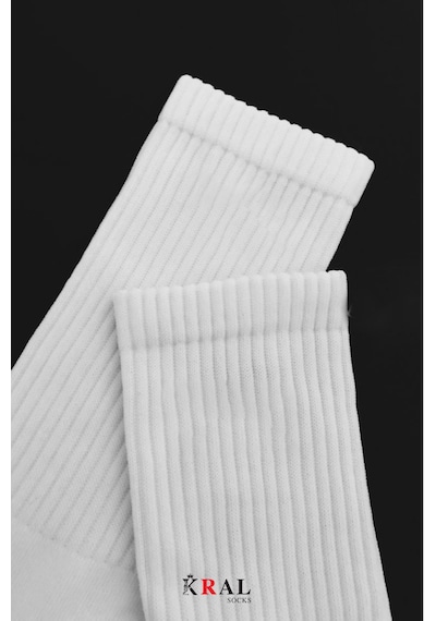 Kral Socks Silikon Tabanlı Kaydırmaz Taban Altı Havlu Terletmez 2 Çift Pamuklu Dikişsiz Soket Spor Çorabı Asorti