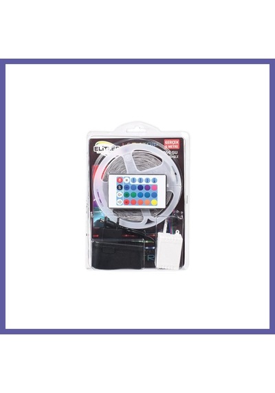 Bezos Şerit 5mt Rgb Kumandalı Tek Çipli 1 Adet Nıda