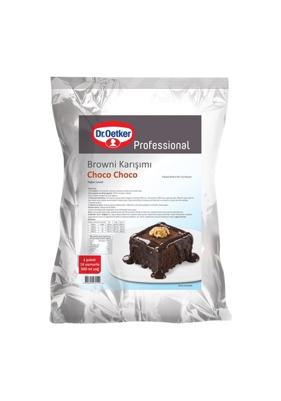 Dr. Oetker Brownie 3 Kg Chocolıo Hazır Tatlı Karışımı Tarı