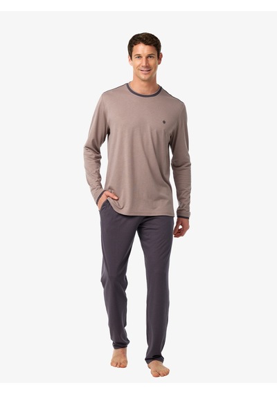 Blackspade Erkek Pijama Takımı 40976 - Vizon