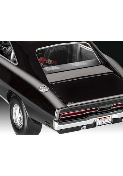 Revell Maket Araba 1:25 Ölçek Fast&Furious Dominic's 1970 Dodge Charger Boyalı Set N:67693