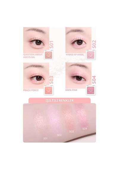Perıpera Heart Pocket Single S03 Peach Force