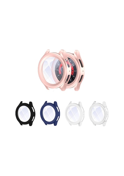 Samsung Galaxy Uyumlu Watch5 Pro 45mm Ekran Korumalı Sert Kılıf - AL3173