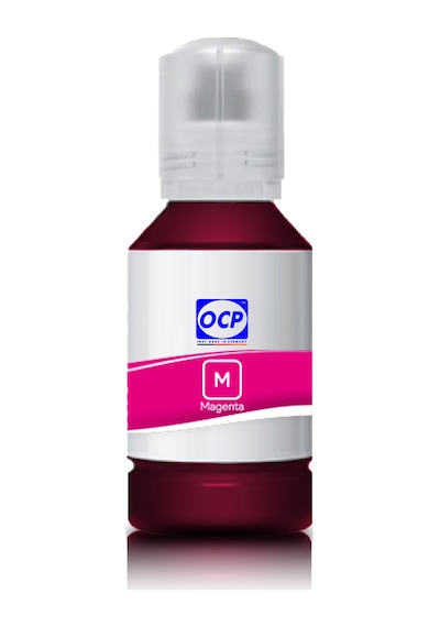 OCP Epson EcoTank ET 2700 Uyumlu Yazıcı Mürekkebi 140ml M Magenta Macenta Dye