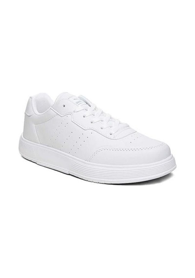 Darkstep 158-25 Deri Anatomik Erkek Sneaker Beyaz