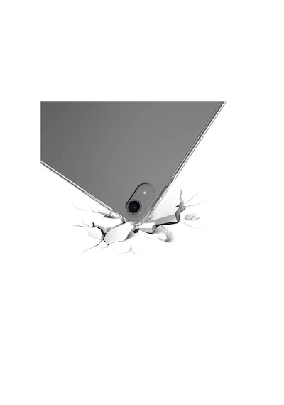 Apple Uyumlu iPad, Air 11 2024 Kılıf Zore Tablet Nitro Anti Shock Silikon Kapak-şeffaf Tablet Kılıfı