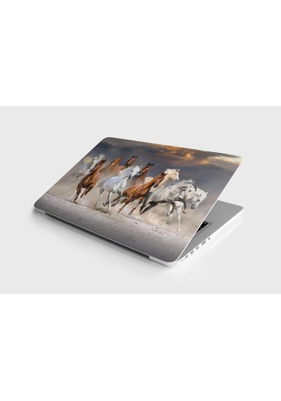 Laptop Sticker Notebook Pc Kaplama Etiketi Atlar