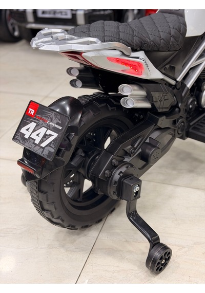 Akülü Motor 3-8 Yaş Beyaz
