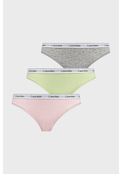 Calvin Klein Bayan Külot 000qd5207e Wab Yeşil-gri-pembe Yeşil-gri-pembe Çok Renkli