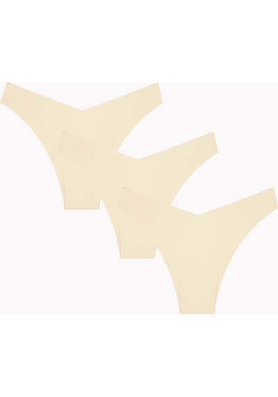 Nbb Kadın Ten Rengi 3lü Lazer V Shape Brazillian Külot Ten Rengi