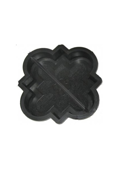 Plastik Parke Taşı Kalıbı Tekli Küçük Orkide 1/2 4,5 Cm (10 Ad)