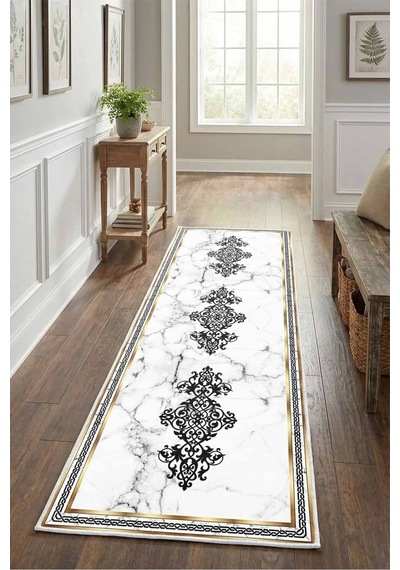Yıkanabilir Yolluk 35 Açık Gri