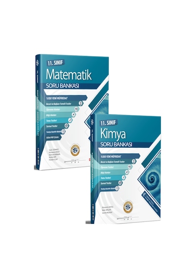Sarmal 2027 11.sınıf %100 Yeni Müfredat Matematik-kimya 2 Kitap Bağlam Temelli Testler Soru Bankası Seti
