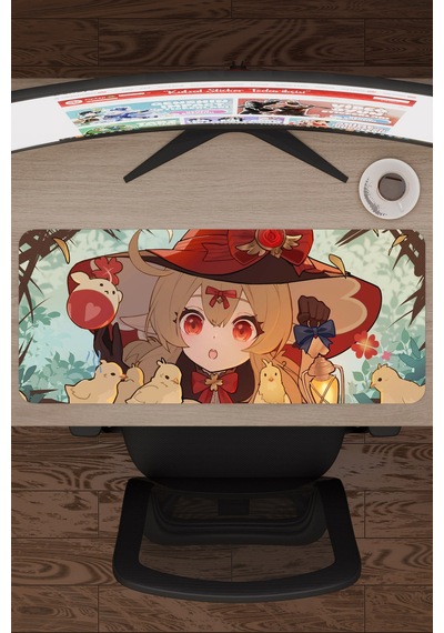 Klee Genshin Impact Anime Gacha V5 - 70x30 Xl Gaming Mouse Pad Fare Altlığı