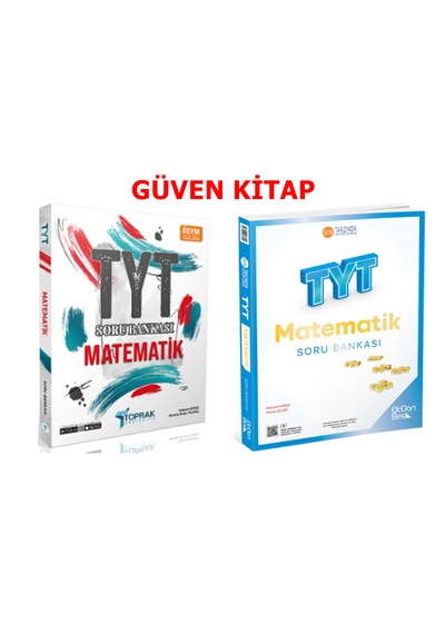 Üçdörtbeş Toprak Yayınları Tyt Matematik Soru Bankası Seti