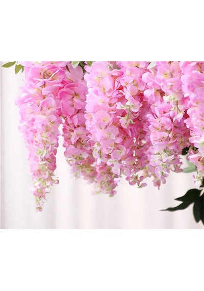 Yapay Salkım Akasya 3 Dallı 108 Cm Pembe